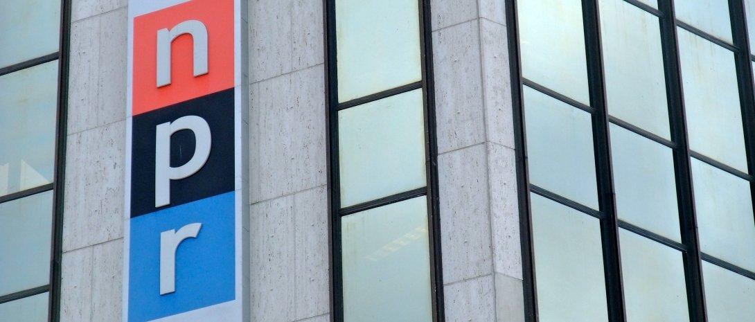 The exterior of NPR's headquarters